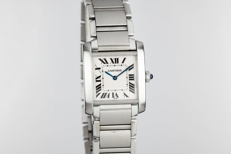 Cartier Midsize Tank 2301 White Dial