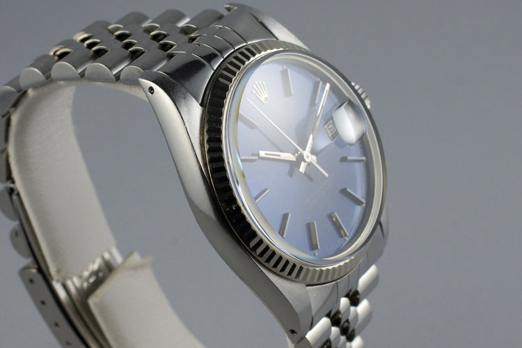 1981 Rolex DateJust 16014 Blue Dial