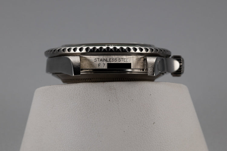 2003 Rolex Green Submariner 16610LV with Box and Papers