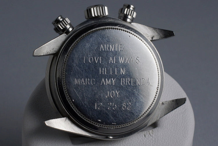 1978 Rolex Daytona 6265 Black Big Red Daytona Dial