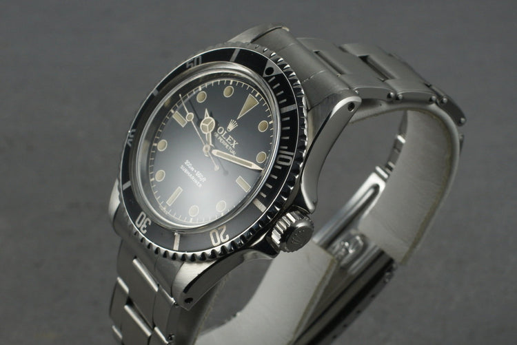 1962 Rolex Submariner 5512 PCG with Gilt Glossy Chapter Ring Dial