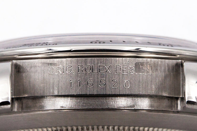 2003 Rolex Daytona 116520 White Dial