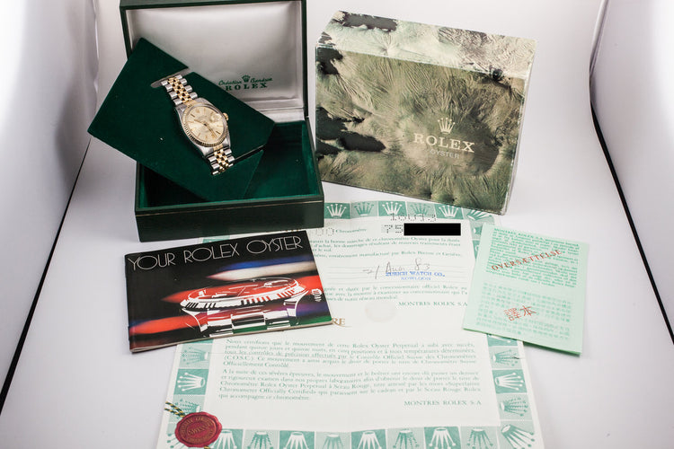 1982 Rolex Datejust 16013 with Box and Papers