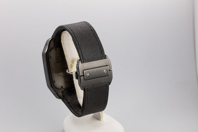 2016 Cartier Santos 100 Carbon WSSA0006 with Papers