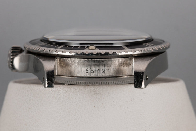 1977 Rolex Submariner 5512 Serif 4 Line Dial