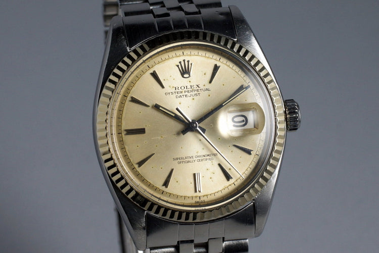 1962 Rolex Datejust 1601 with Non-Luminous Dial