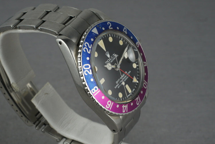 1968 Rolex GMT 1675 with Box and Papers