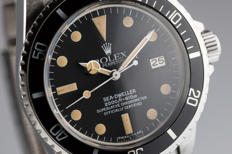 1981 Rolex Sea-Dweller 1665 with Box and Papers