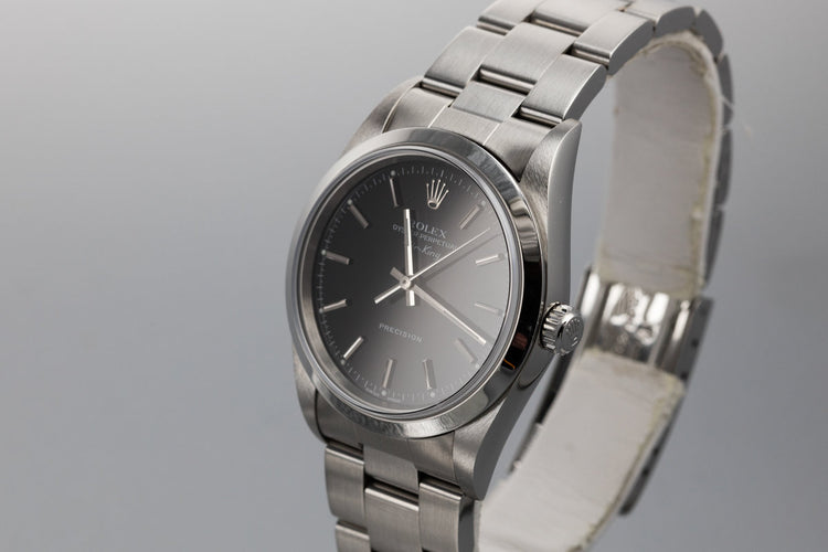 2000 Rolex Air-King 14000 Black Dial