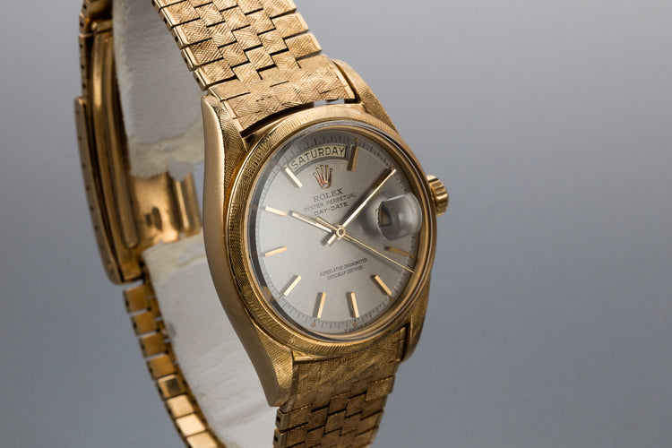 1971 Rolex 18K Day-Date 1806 in Morellis finish with Grey Dial