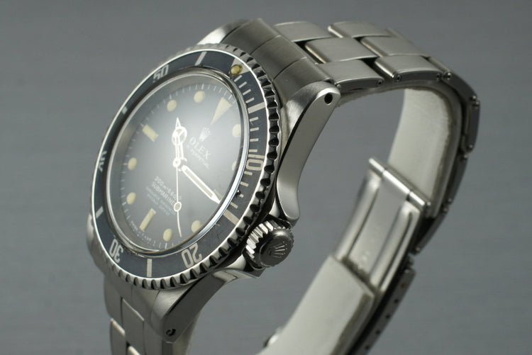 1967 Rolex Submariner 5512 Meters First with Box and Papers