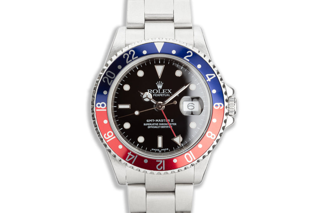 2003 Rolex GMT-Master II 16710 "Pepsi" with Box & Papers