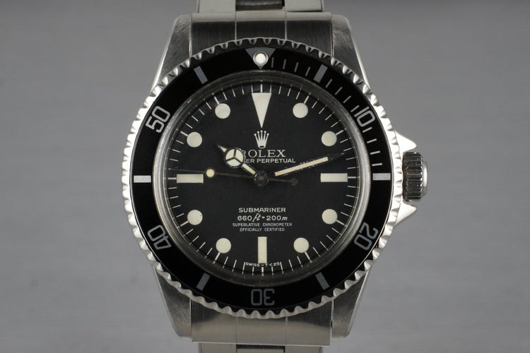 1963 Rolex Submariner 5512 PCG