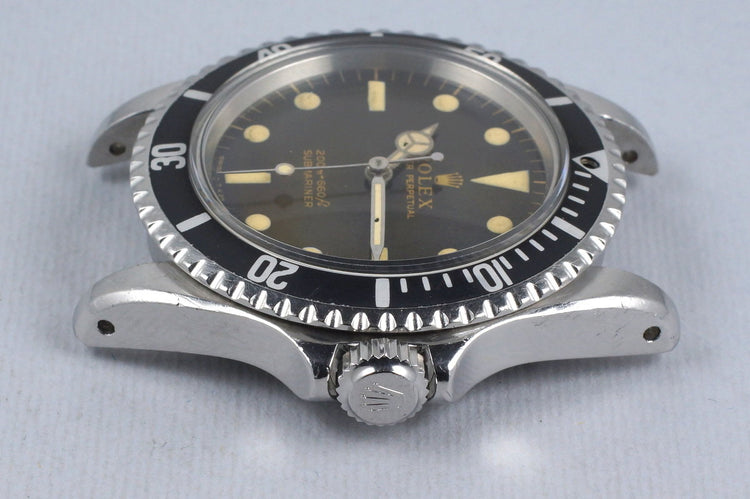 1965 Rolex Submariner 5513 Tropical Glossy Gilt Dial