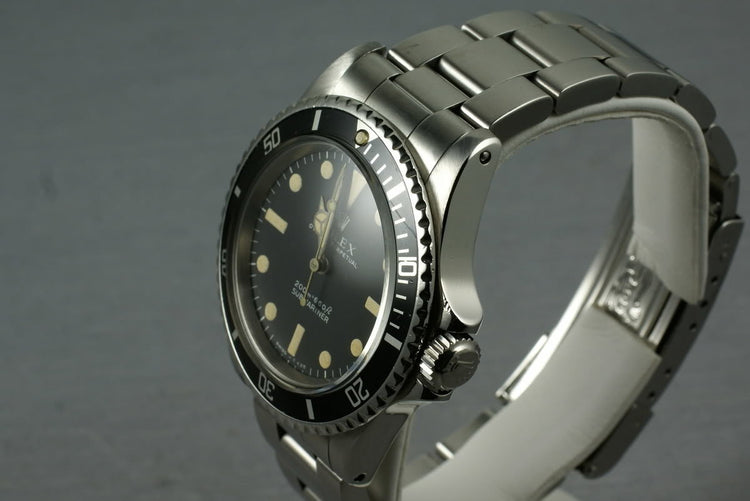 Rolex Submariner Ref: 5513 meters first