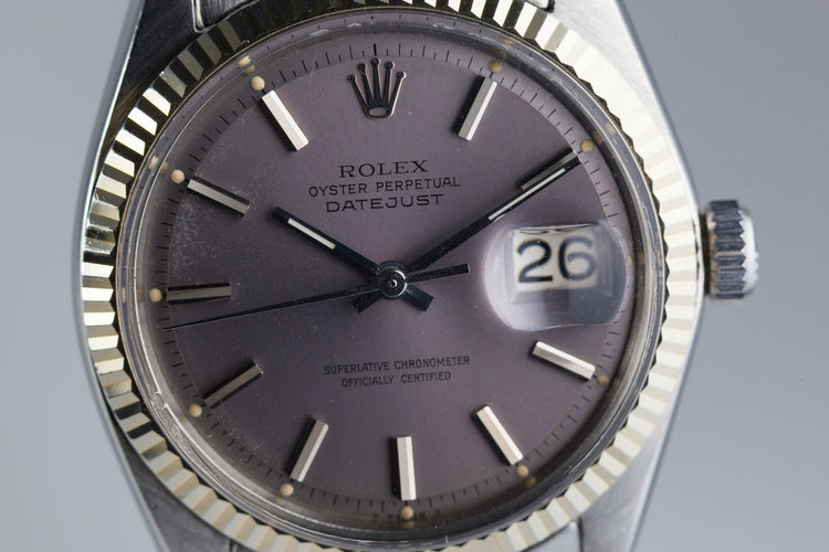 1968 Rolex Datejust 1601 Grey Dial