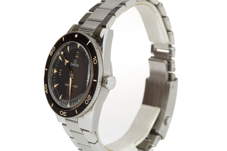 2021 Omega Seamaster 300 #23430412101001 Box, Booklets & Cards