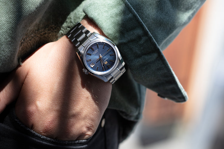 2021 Grand Seiko Blue Dial Box, Booklets & Papers