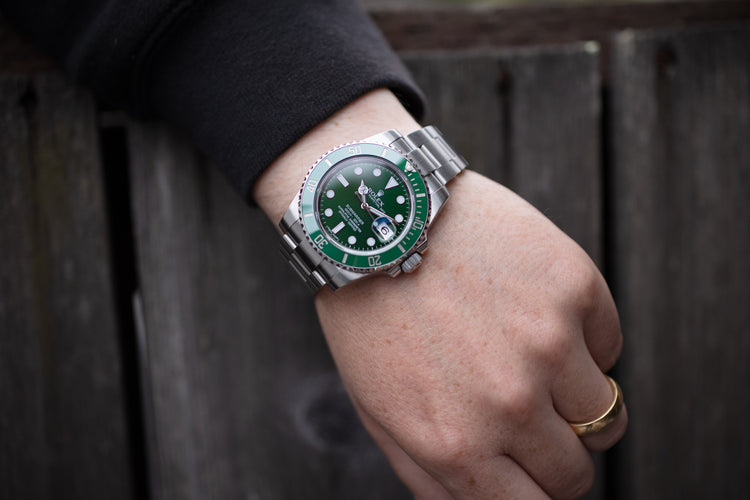 2013 Rolex Submariner 116610LV "Hulk" Box, Card Hangtag & Booklet