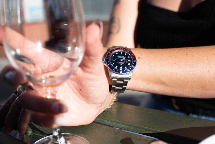 1985 Rolex GMT-Master 16750 "Pepsi" Glossy Dial with Creamy, WG Surround Lume