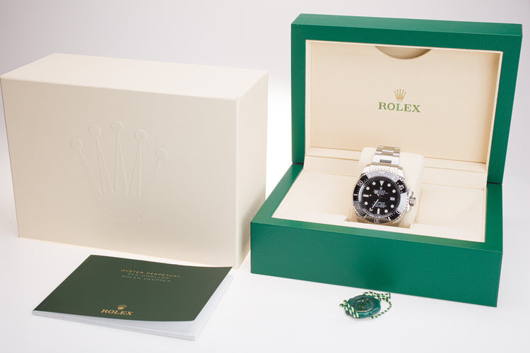 Rolex 126600 Deepsea Sea-dweller 43mm Box, Booklet & Chronotag