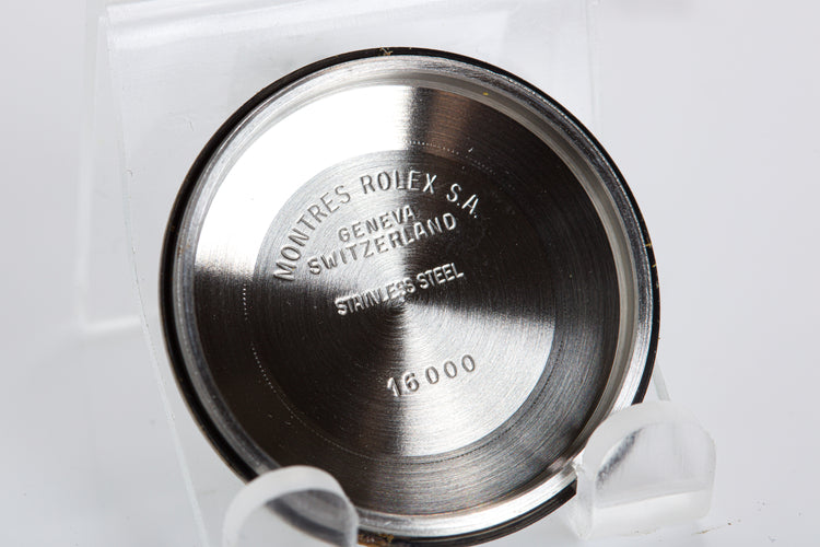 1987 Rolex Datejust 16014 Silver Stick Dial Jubilee Bracelet