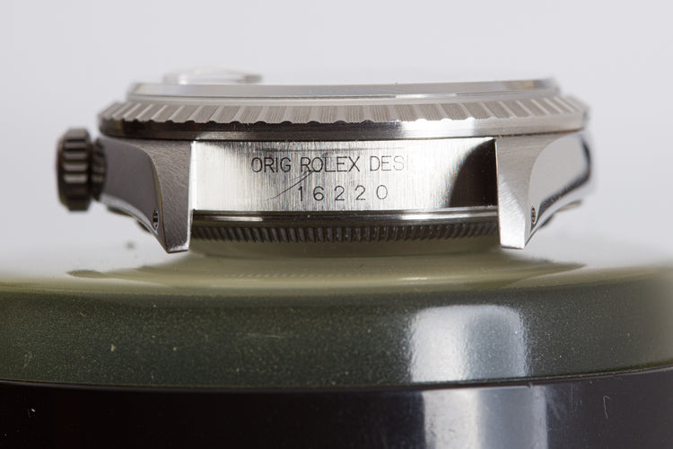 1991 Rolex St/St Datejust 16220 Tropical Rose Dial Jubilee Braclet