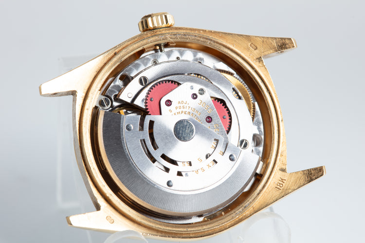 1986 Rolex Day-Date18038 Blue Diamond Vignette Dial