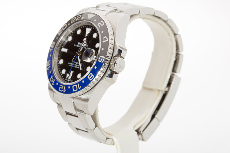 2014 Rolex GMT Master II 116710BLNR Batman