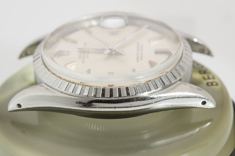 1973 Rolex Datejust Silver Sigma Dial Box, Papers & Hangtag