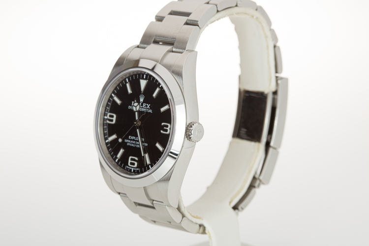 2016 Rolex 214270 39mm Explorer MK2 Dial Box, Card, and Hangtags