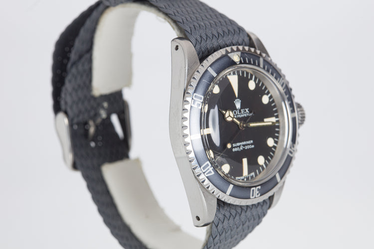 1979 Rolex 5513 Submariner Lollipop Mk 3 Maxi Dial