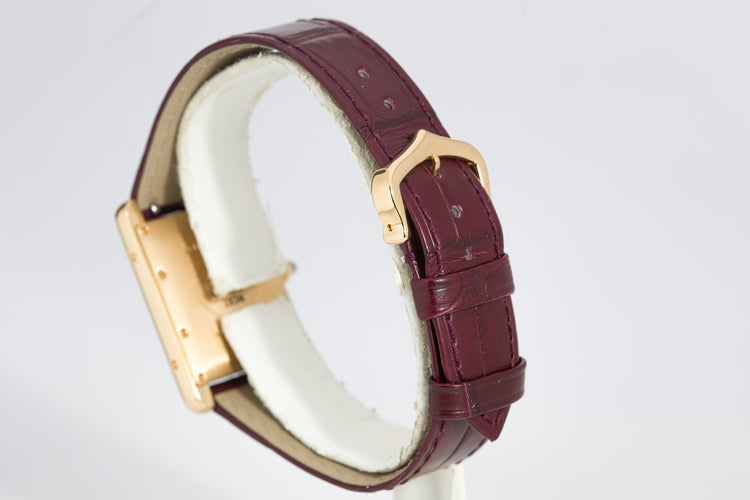 2022 Tank LC 18k Yellow Gold WGTA0059 Box, Card & Receipt