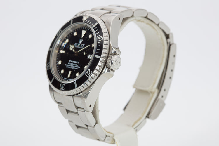 1996 Rolex Sea-Dweller 16600 Full Set