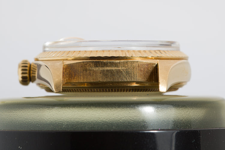 1970 Rolex Day-Date No Lume Pie Pan Dial Box, Hang Tags & Calendar