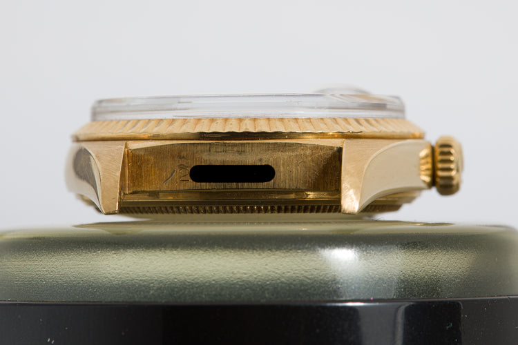 1970 Rolex Day-Date No Lume Pie Pan Dial Box, Hang Tags & Calendar