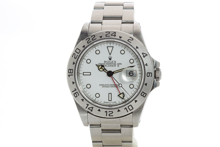 1993 Rolex 16570 Explorer II Polar Dial