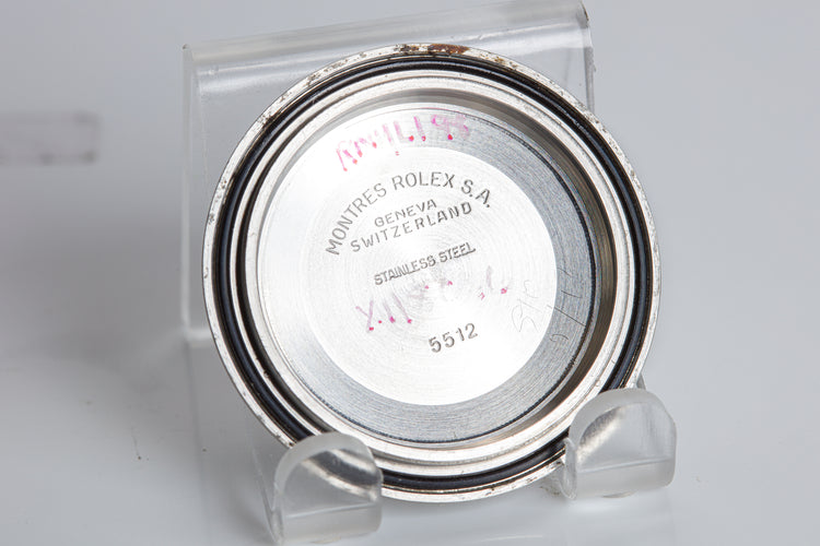 1985 Rolex Submariner 5513 Tiffany & Co Creamy lume Spider Dial