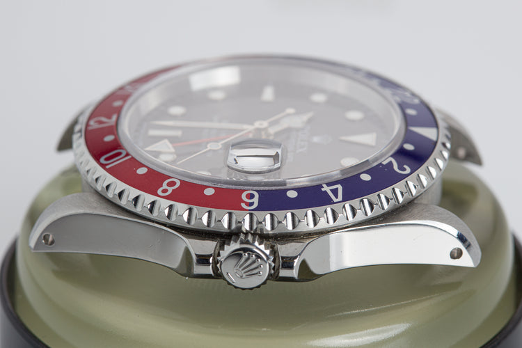 1996 Rolex GMT 16700 Box, Service, Hangtag & Papers