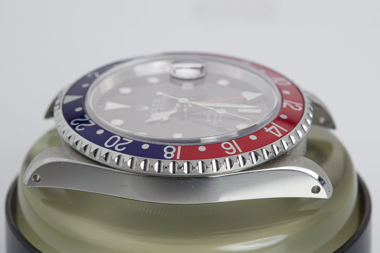 1996 Rolex GMT 16700 Box, Service, Hangtag & Papers