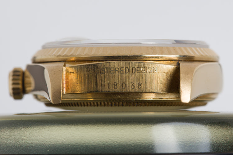 1979 Rolex Day-Date 18038 Ivory Roman Dial