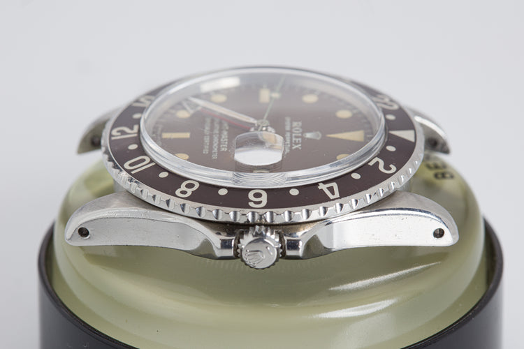 1968 Rolex GMT Master 1675 Tropical Dial And Bezel