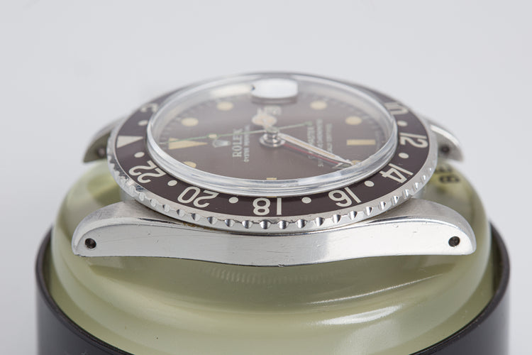 1968 Rolex GMT Master 1675 Tropical Dial And Bezel