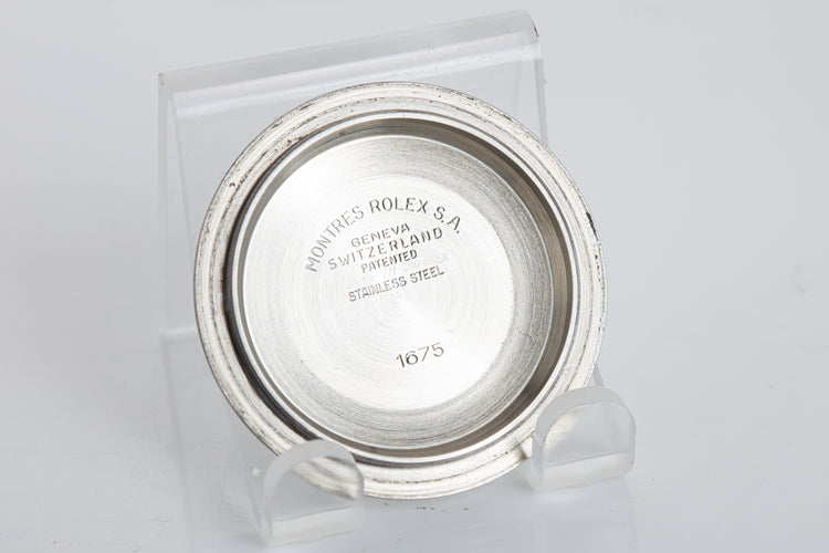 1978 Rolex GMT Master 1675 Faded Pepsi Bezel Creamy Lume Plots & Hands