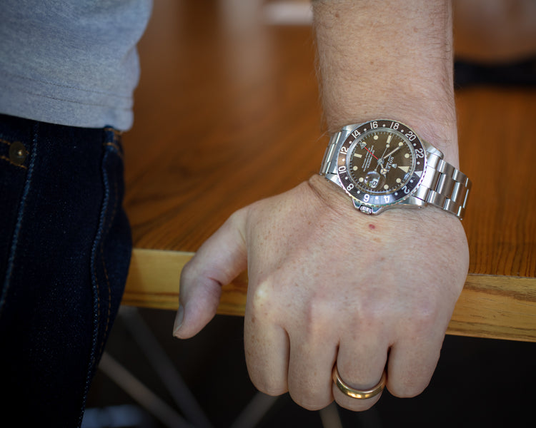 1968 Rolex GMT Master 1675 Tropical Dial And Bezel