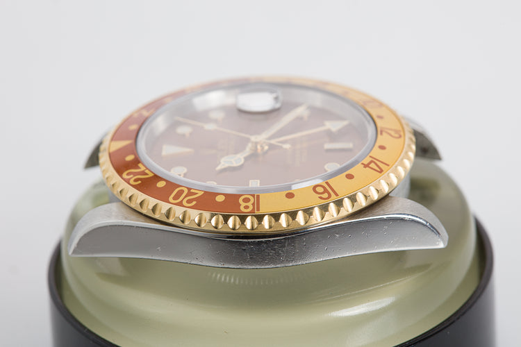 2005 Rolex 16713 "Root Beer" 18k/St GMT Master II Brown Dial
