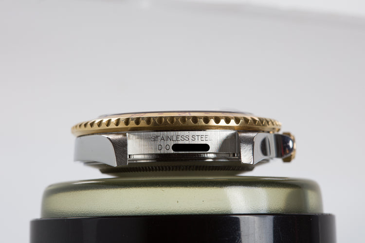 2005 Rolex 16713 "Root Beer" 18k/St GMT Master II Brown Dial