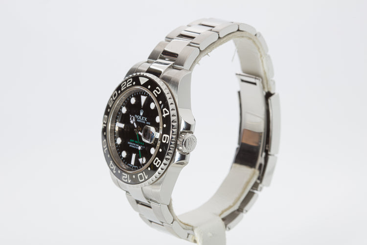 2007 Rolex ST GMT Master II 116710N Box, Card, Booklets & Hangtags