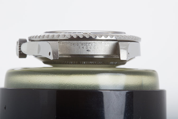 2007 Unpolished Rolex Submariner 14060M Box and Papers