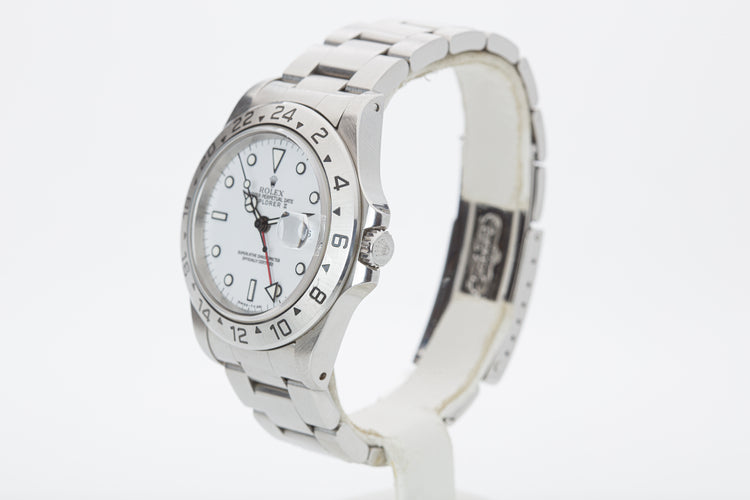1995 Rolex 16570 Explorer II Polar Tritium dial